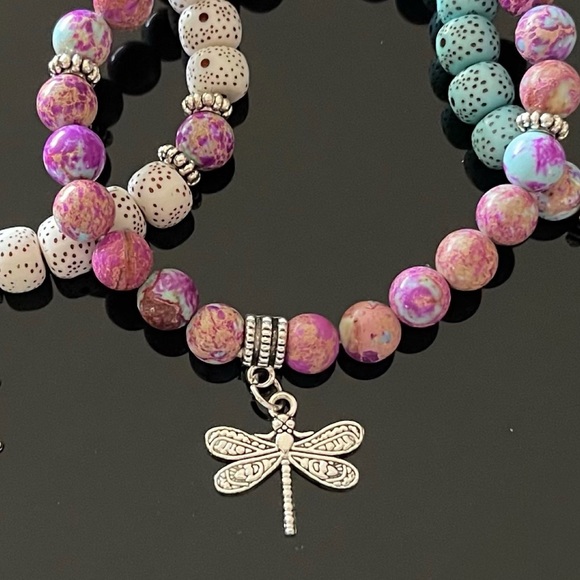 Nopinchy 3 BoHo Charms & Tassel No Pinch Bracelets - Picture 3 of 4